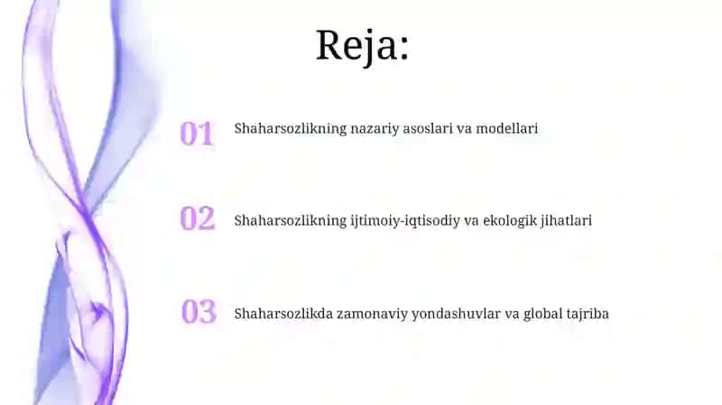 Shaharqurilishi va geografiya 2