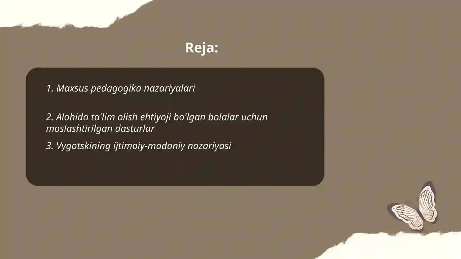 Alohida ta'lim olish ehtiyoji bo'lgan bolalar ta'limiga oid pedagogik nazariyalar va ularning inklyuziv ta'limni rivojlantirishdagi o'rni 2