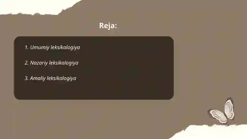 Leksikalogiyaning turlari 2