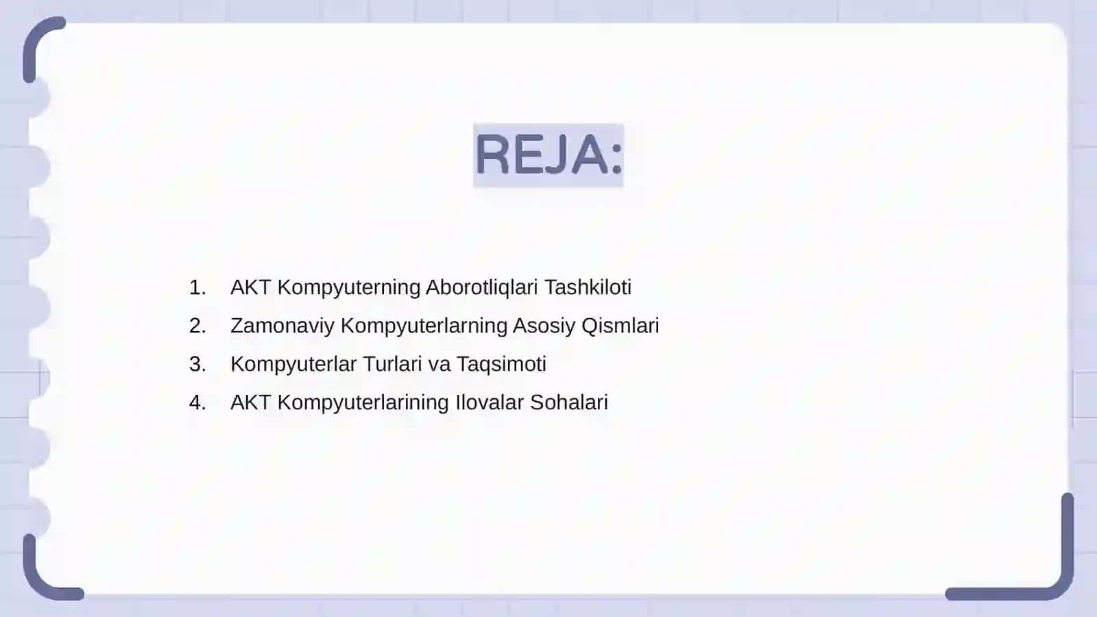 AKT Kompyuterning zamonaviy qurilmalari mavzusiga slayd tayyorlash 2