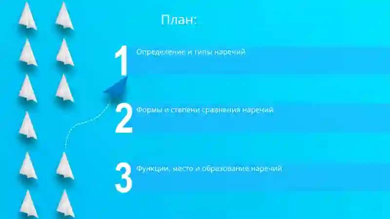 Наречие 2