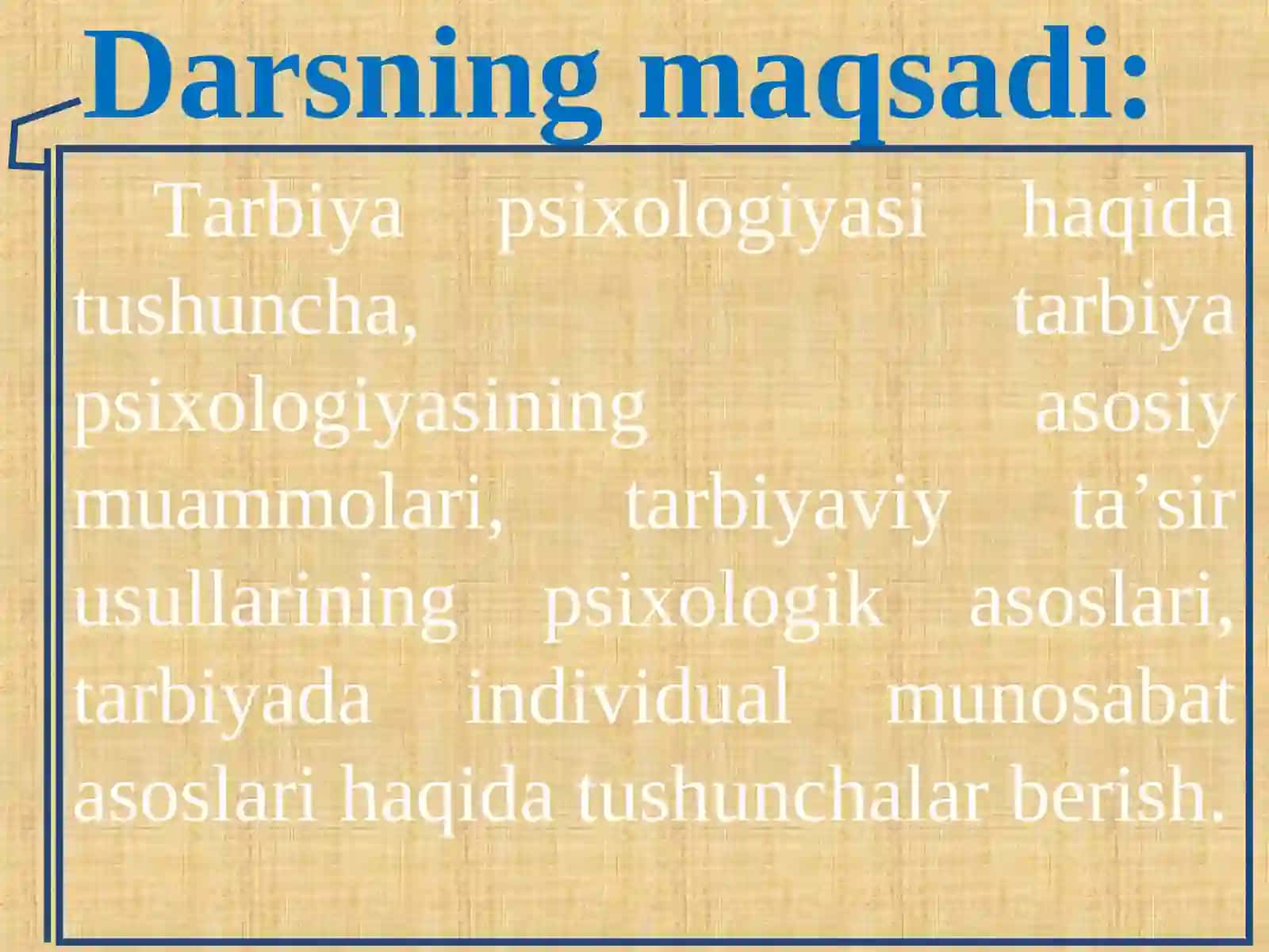 TARBIYA METODLARI VA FORMALARI 2