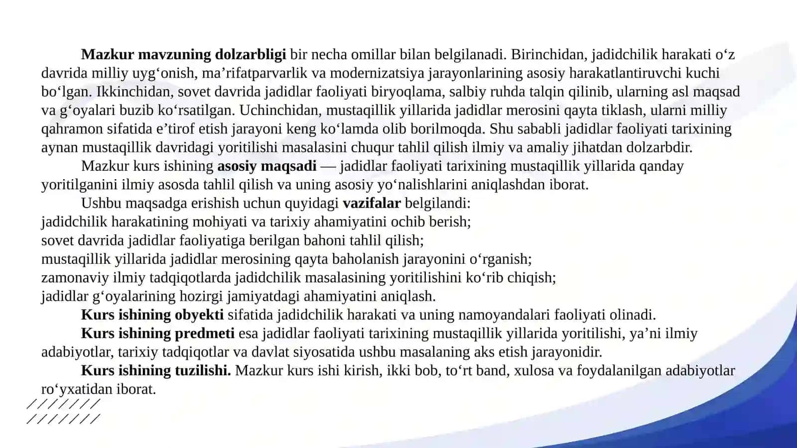 Jadidlar Harakati Tarixi 2