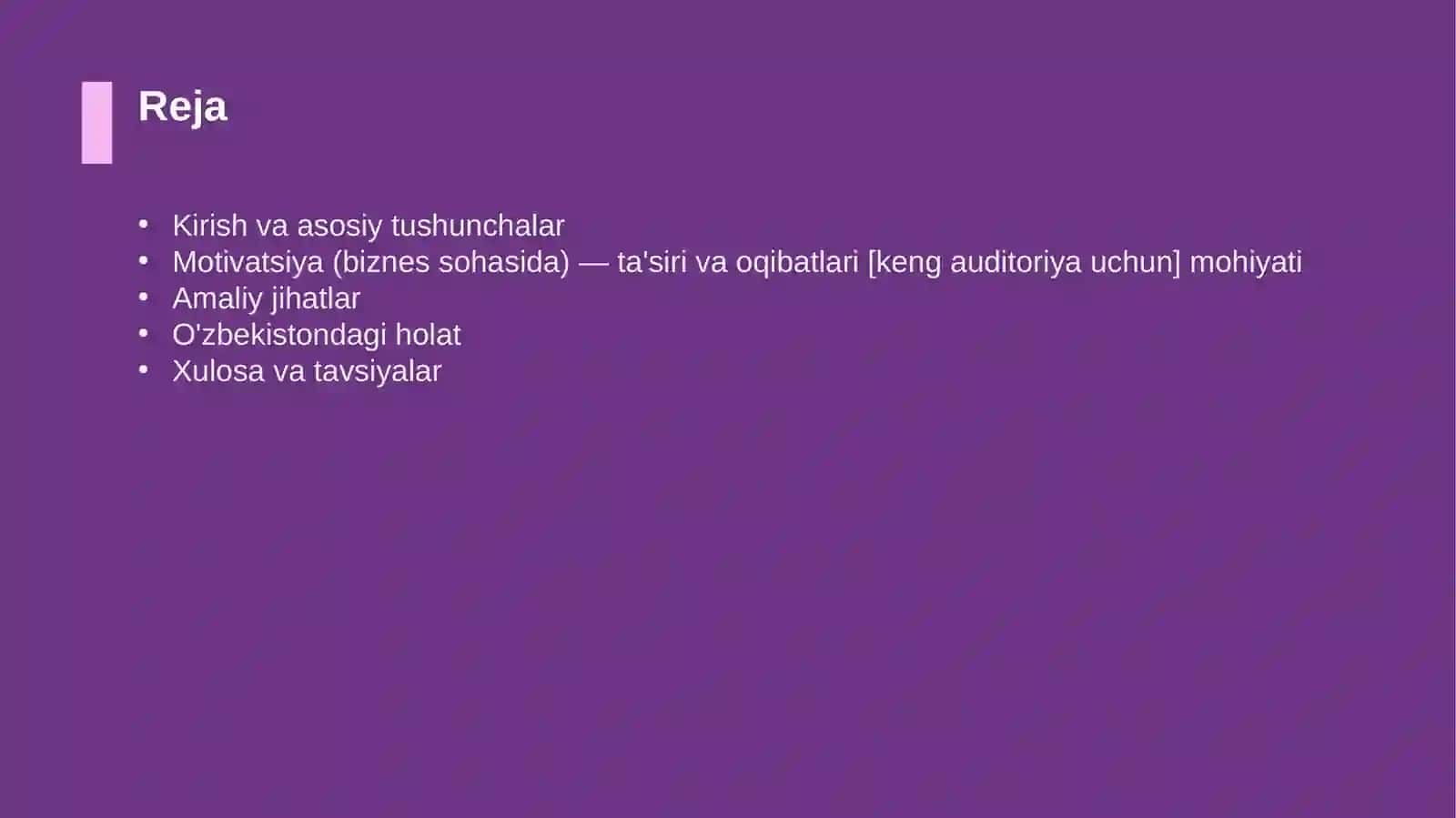 Motivatsiya (biznes sohasida) — ta'siri va oqibatlari [keng auditoriya uchun] 2