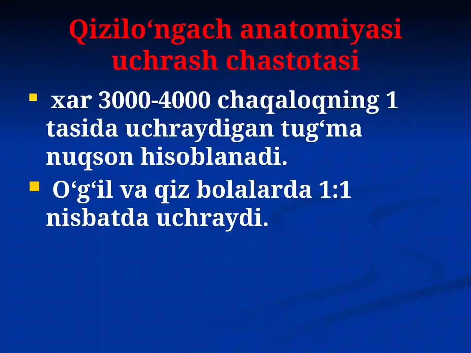 Qizilо‘ngachtug‘marivojlanishnuqsonlarivaanomaliyalari 2