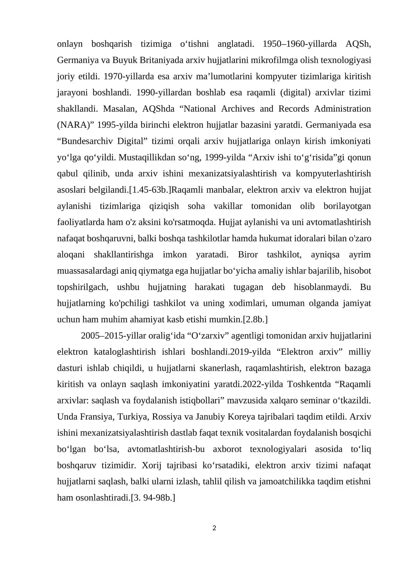 Mexanizatsiyalashtirish va avtomatlashtirish jarayonlarini tarixiy yengilganisi 2