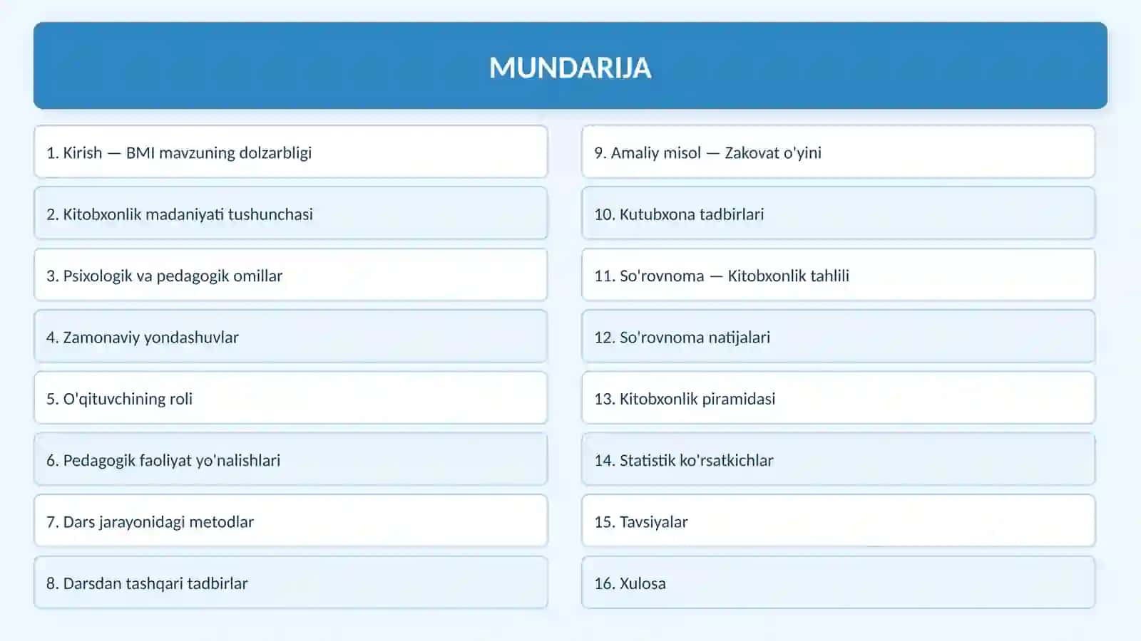 O'QUVCHILARDA KITOBXONLIK MADANIYATINI SHAKLLANTIRISHDA O'QITUVCHINING ROLI 2