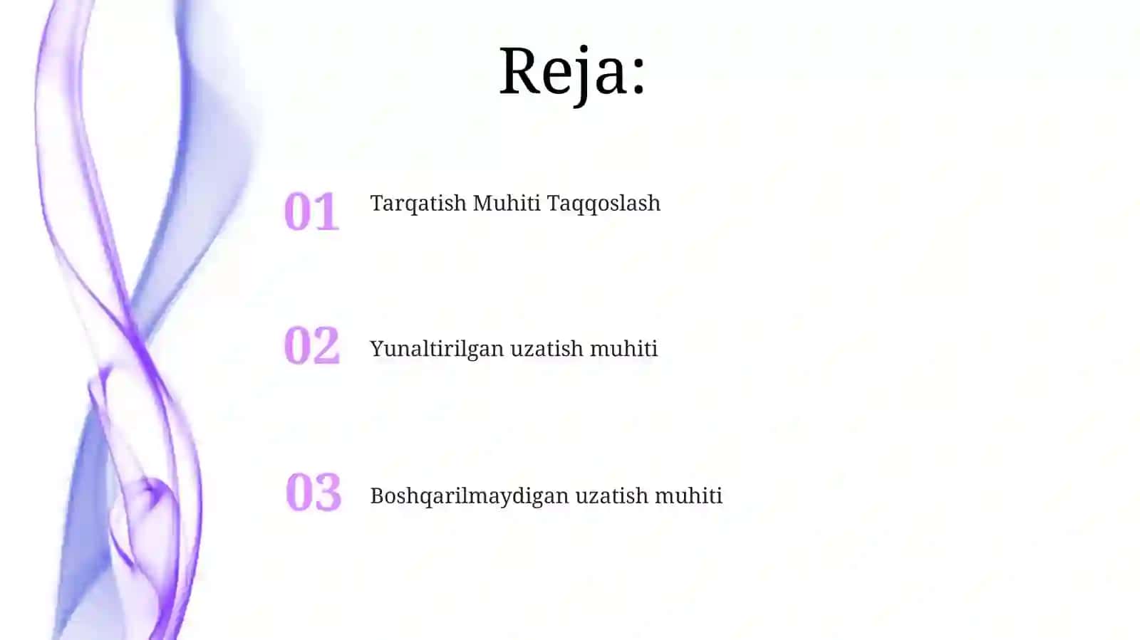 Axborot o'tkazish muhitlari 2