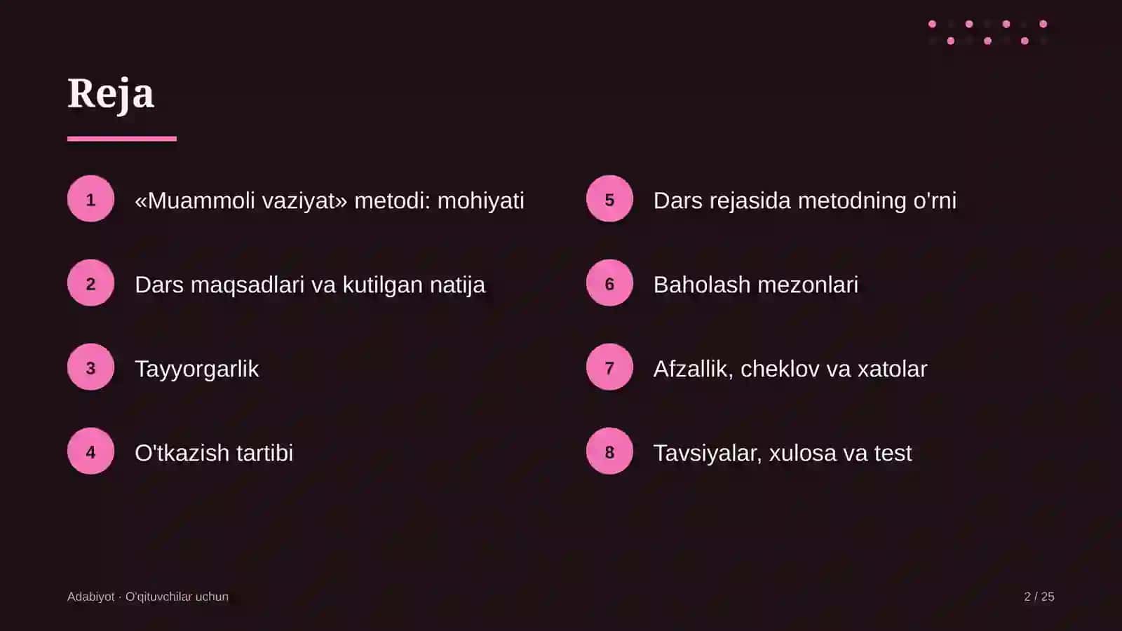 adabiyot darslarida muammoli vaziyat metodidan foydalanish 5579 2
