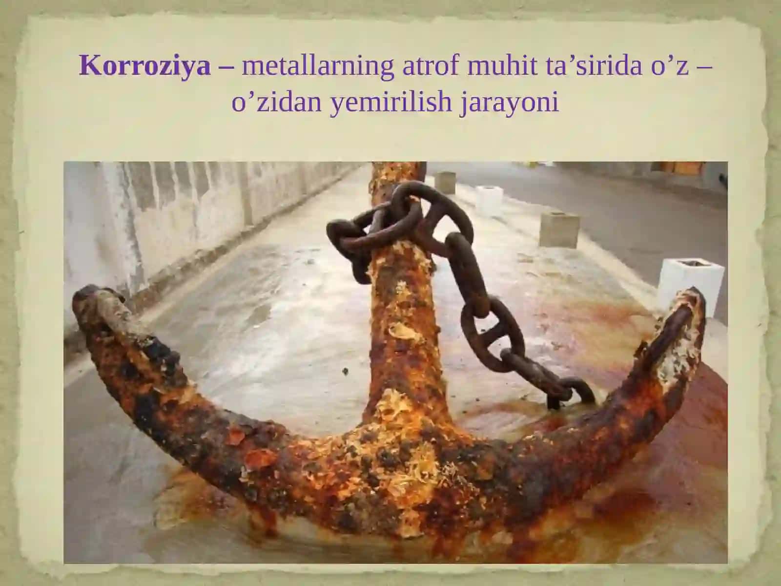 Metallar  korroziyasi 2