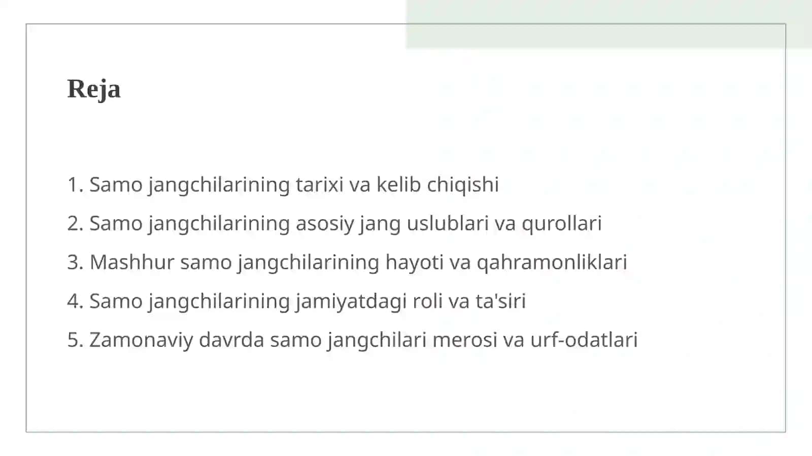 Samo jangchilari 2