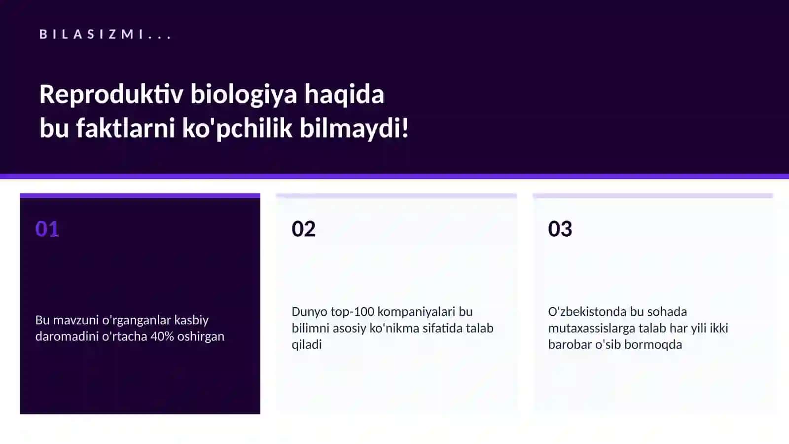 BIOLOGIYA — UY VAZIFALARI 2