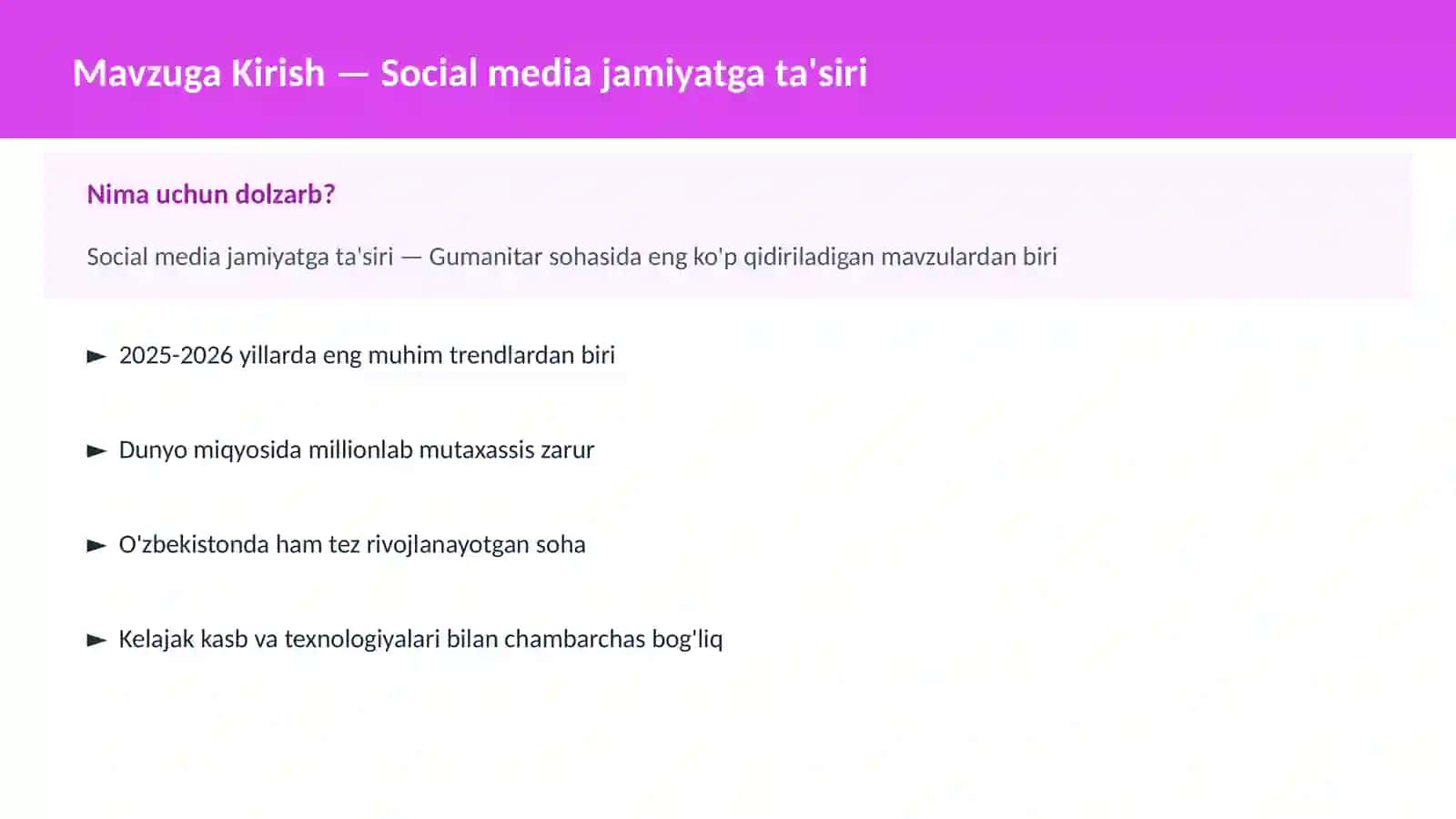 Social media jamiyatga ta'siri 2