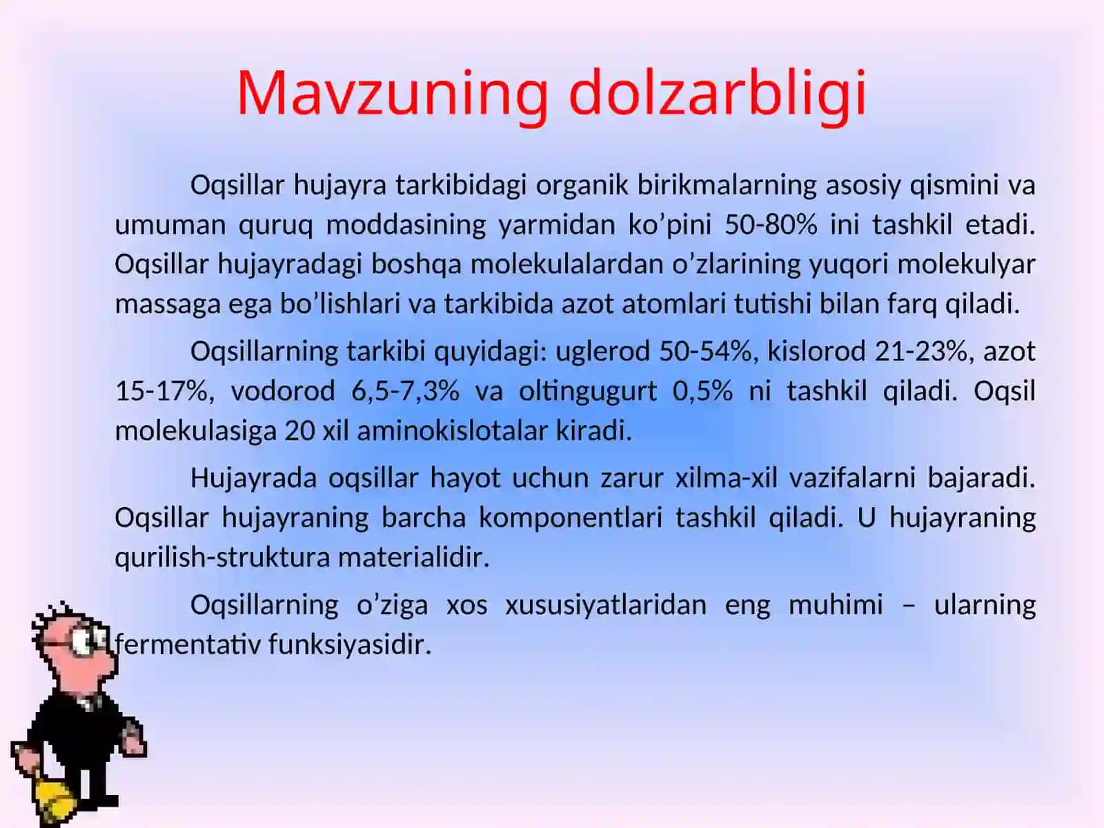 Oqsillarni ajratib olish usullari va biosintezi 2