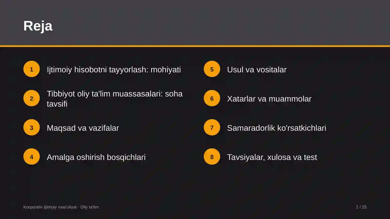 tibbiyot oliy ta'lim muassasalarida ijtimoiy hisobotni tayyorlash 2933 2