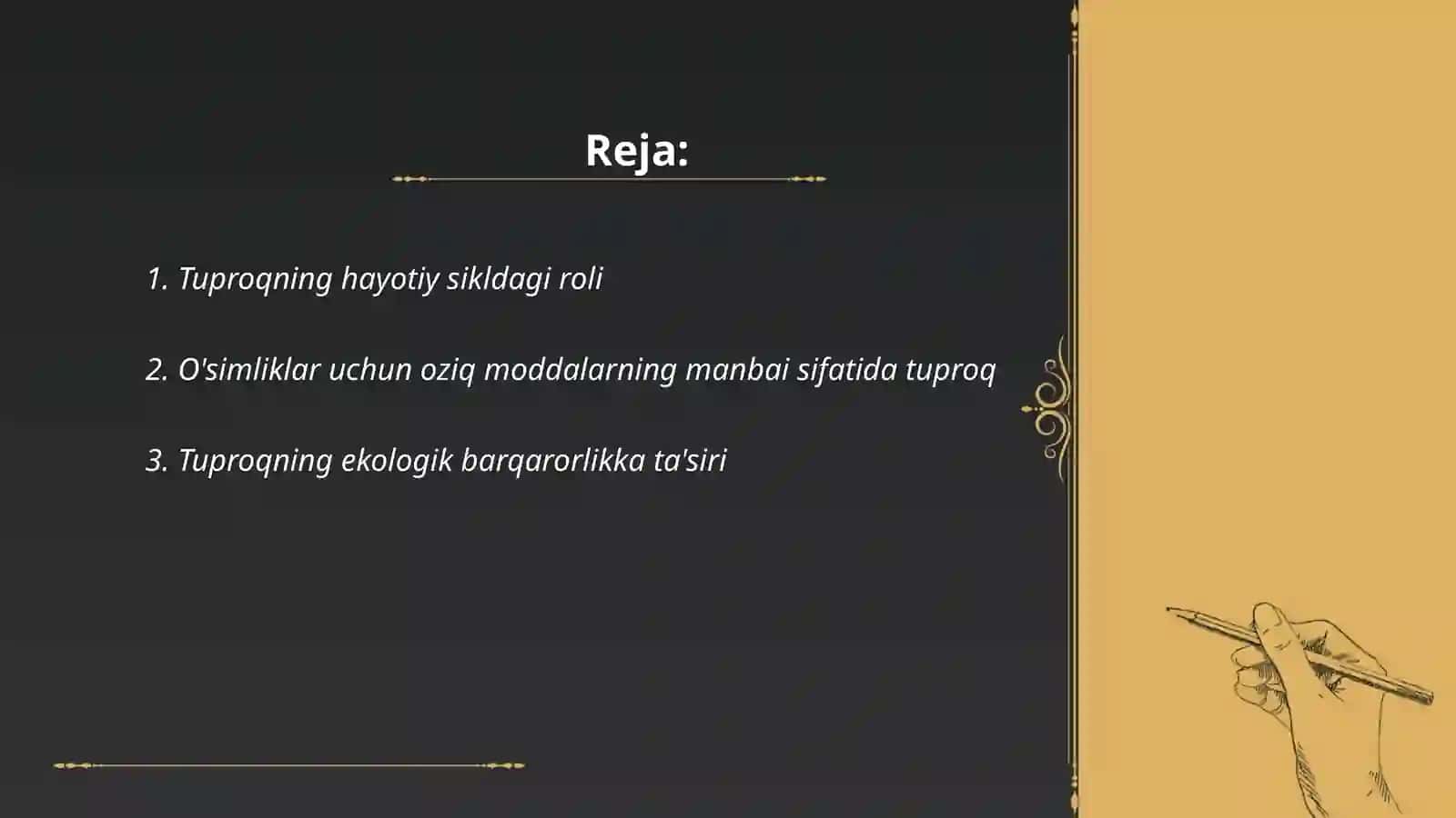Tabiat va jamiyat hayotida tuproqning ahamiyati 2