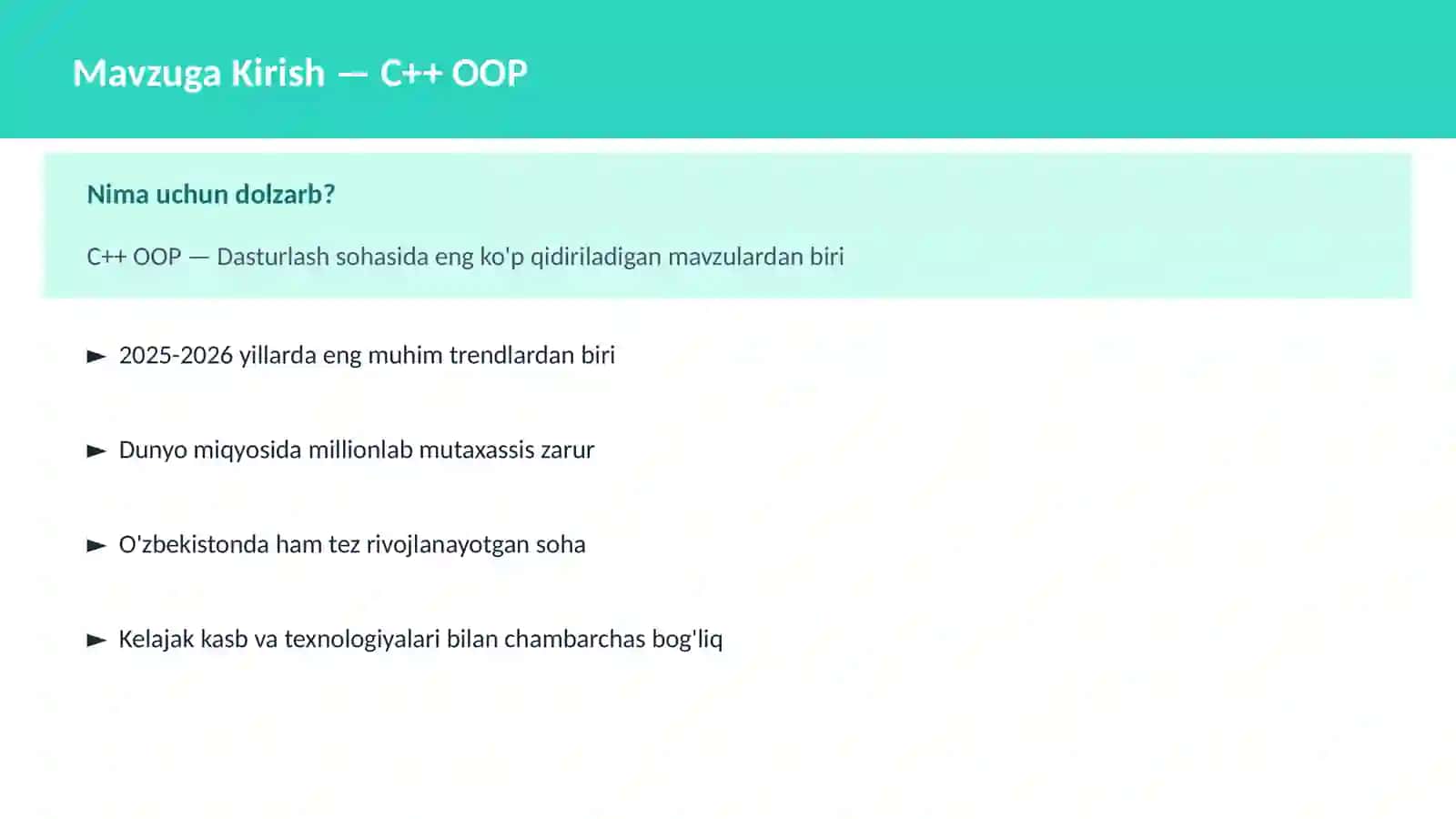 C++ OOP 2