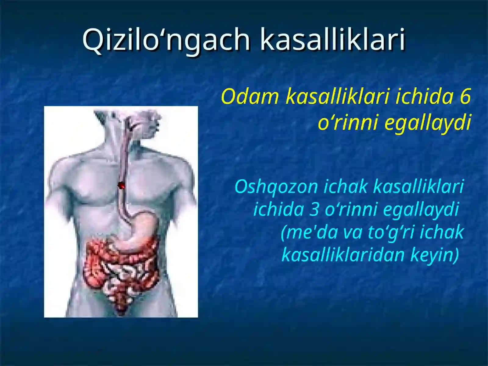 Qizil o'ngach kasalliklari 2