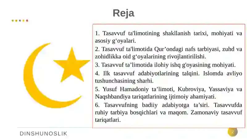 TASAVVUFTA’LIMOTINING SHARQ MADANIYATIGA TA'SIRI 2