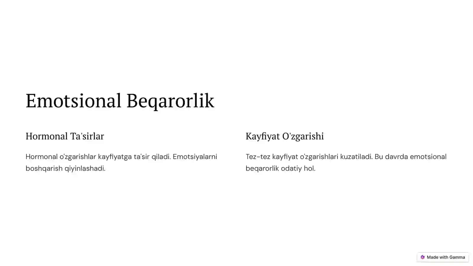 O'smirlik Davrida Emotsional Xususiyatlar 2