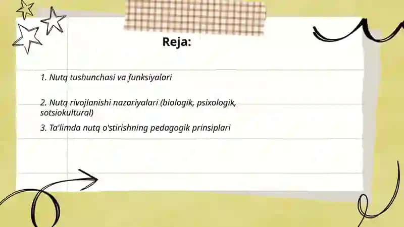 Nutq o'stirish metodikasining nazariy asoslari 2
