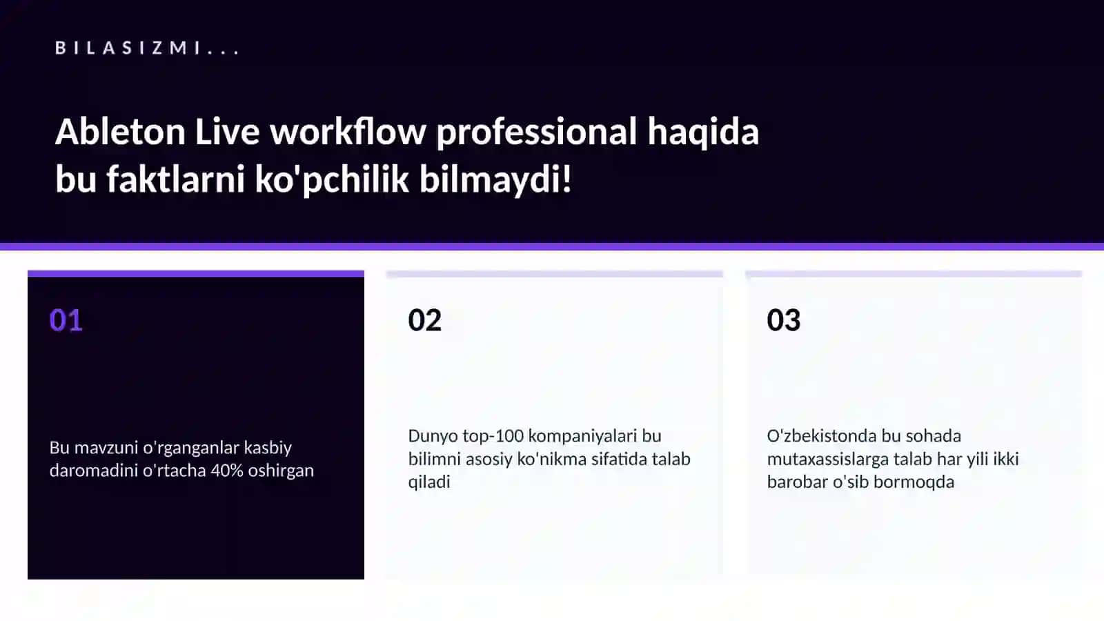 Ableton Live workflow professional 2