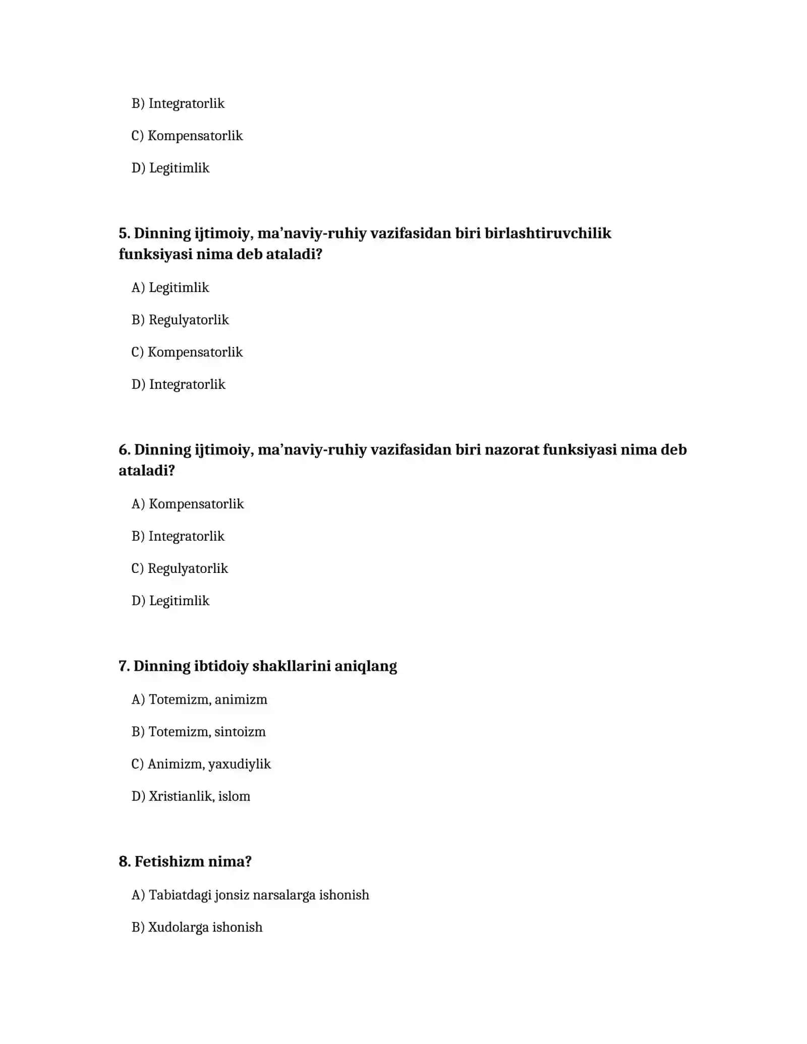 Dinshunoslik 2