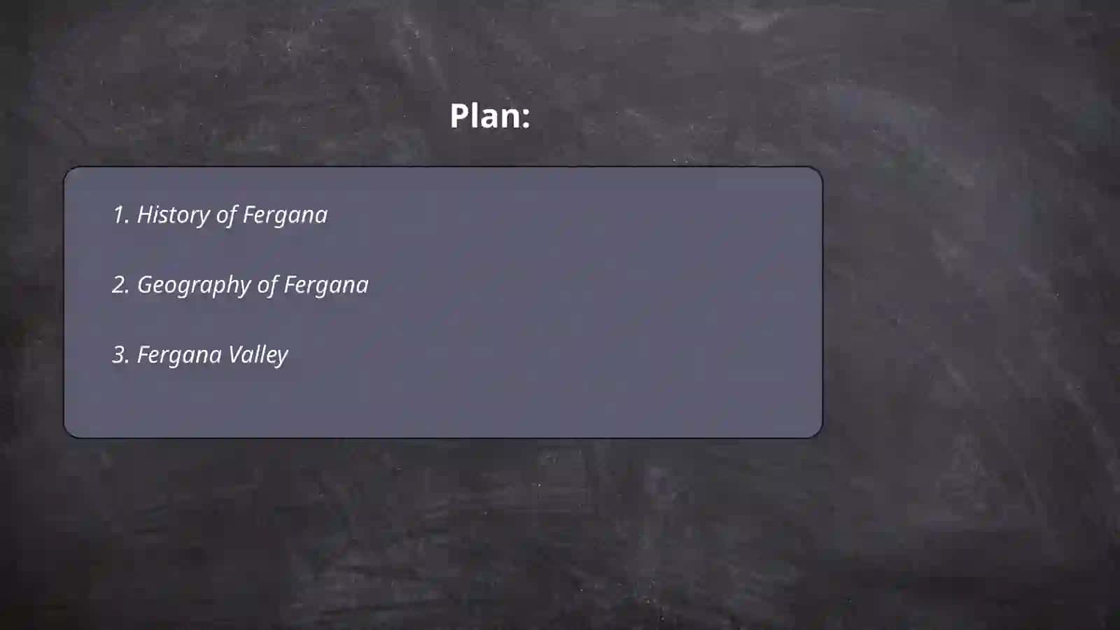 Fergana History 2