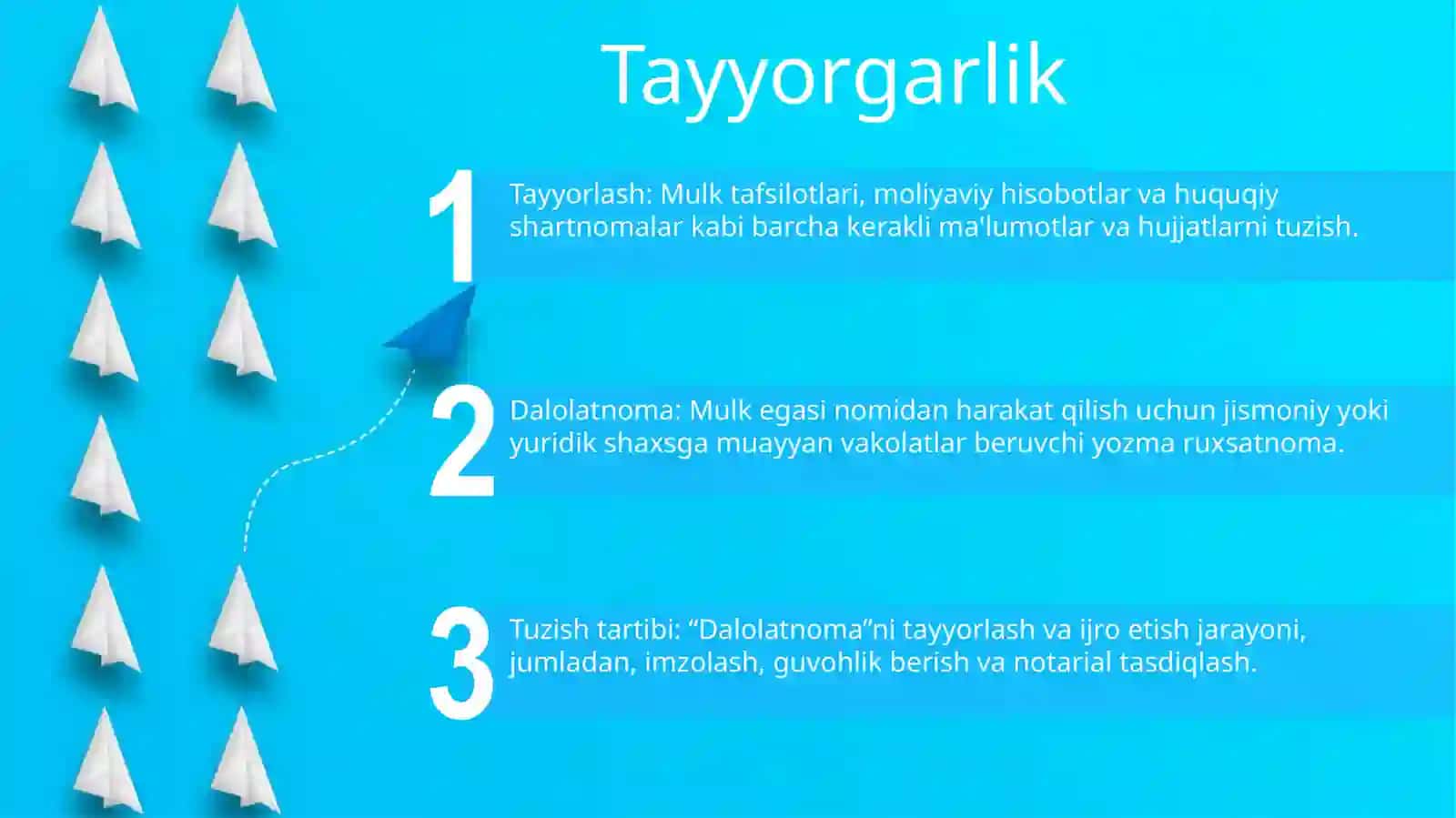 Dalolatnoma Tuzish Tartibi 2