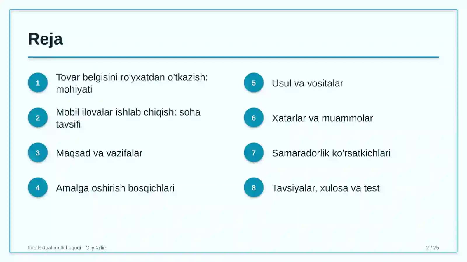 mobil ilovalar ishlab chiqishda tovar belgisini ro'yxatdan o'tkazish 5214 2
