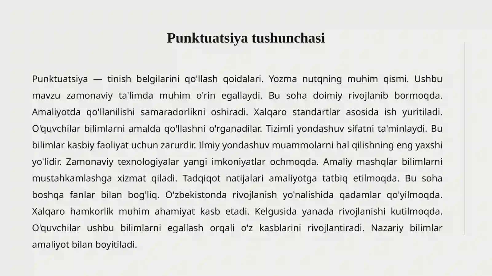 Punktuatsiya 2