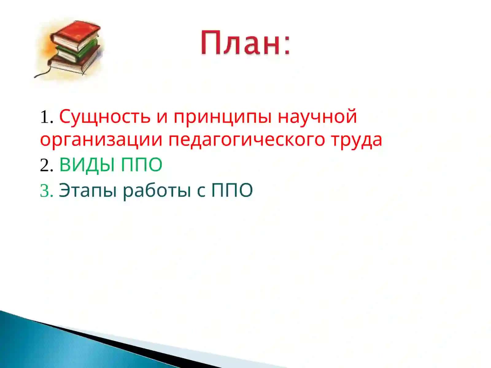 Сущность и принципы научной организации педагогического труда 2