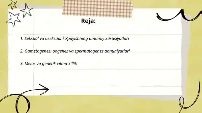 Organizmlarning ko’payishi proembrional rivojlanishning umumiy qonuniyatlari 2