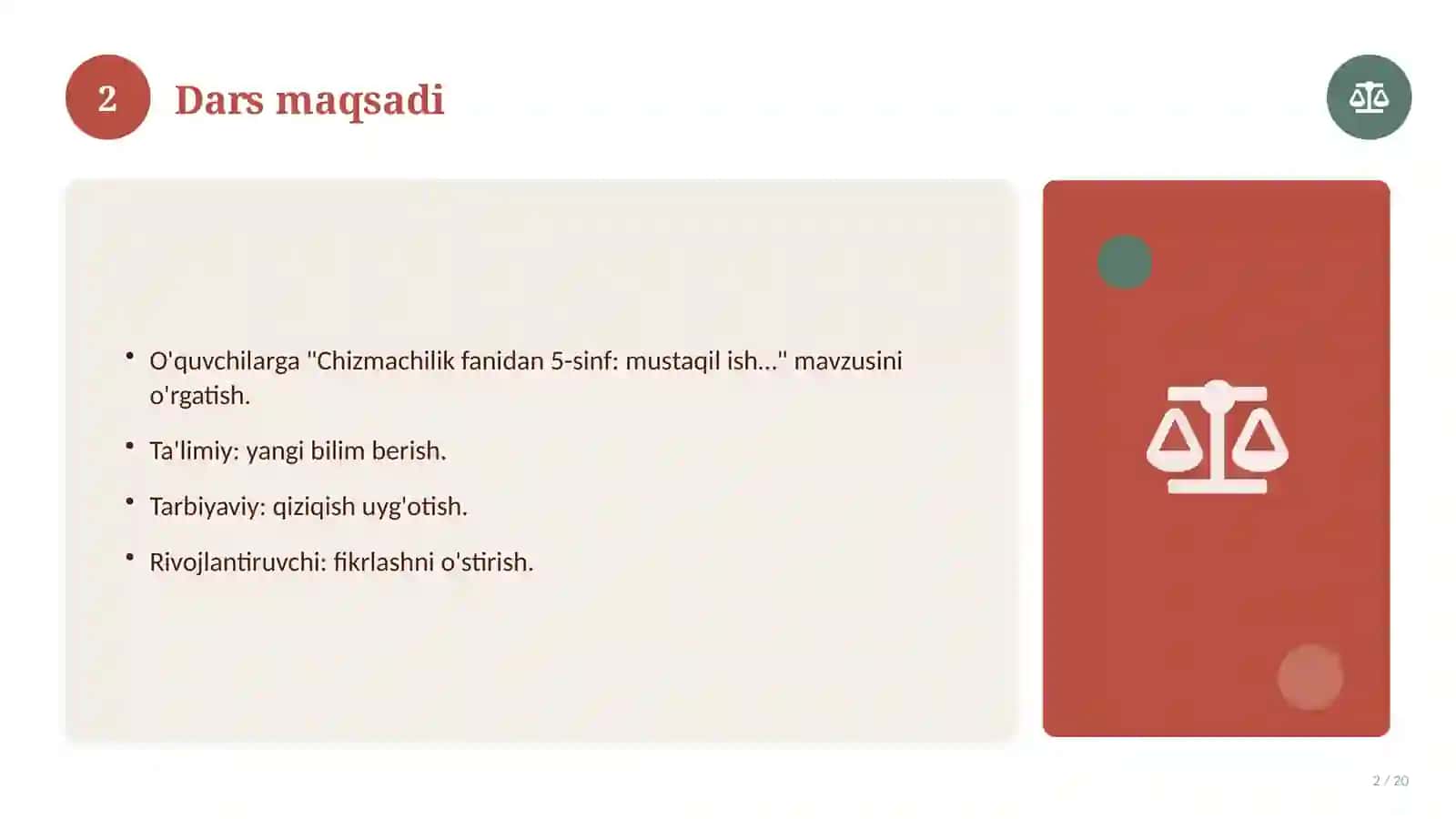 Chizmachilik fanidan 5-sinf: mustaqil ish topshiriqlari 2
