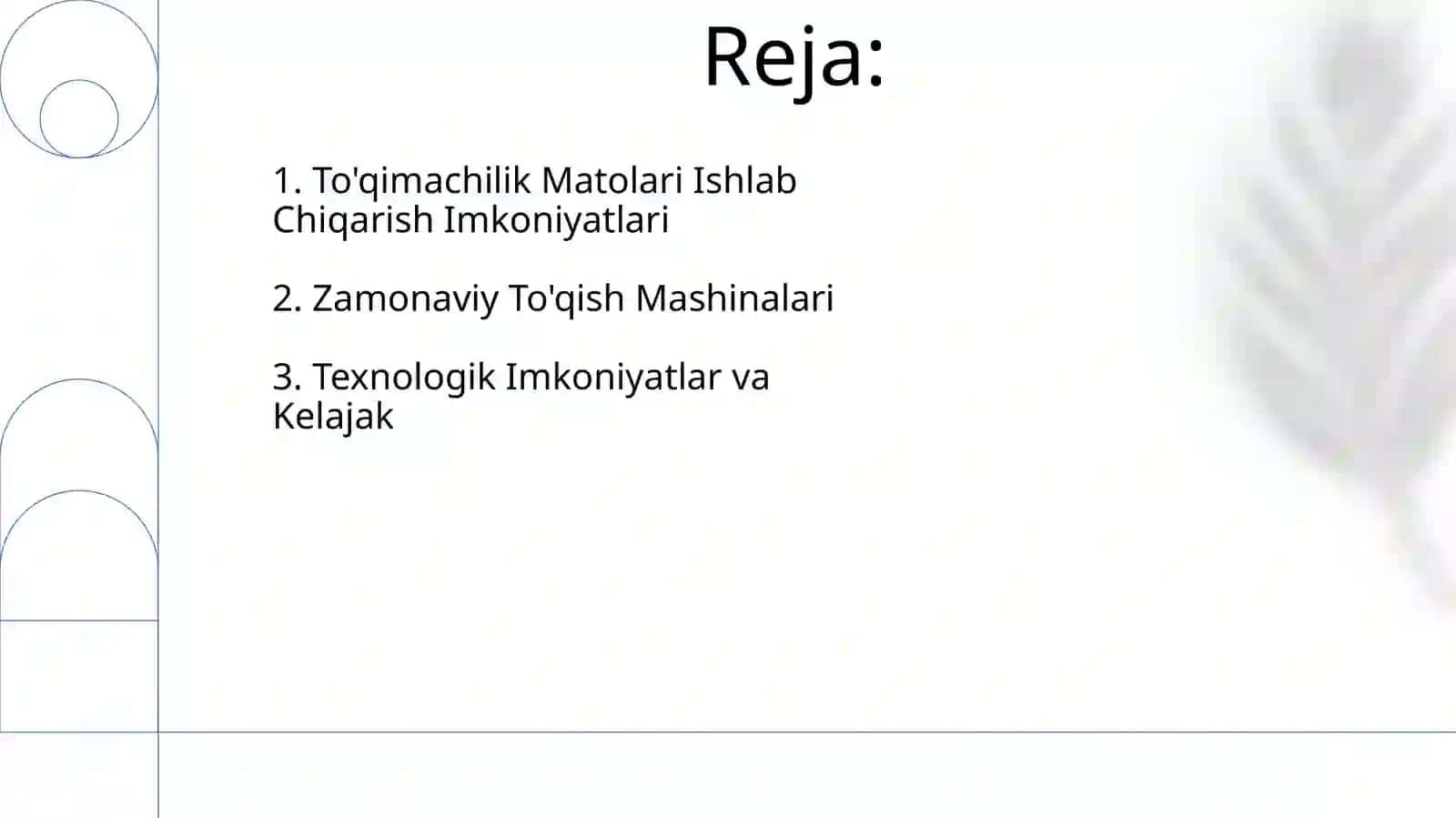 To'qimachilik Matolari Ishlab Chiqarish Imkoniyatlari 2