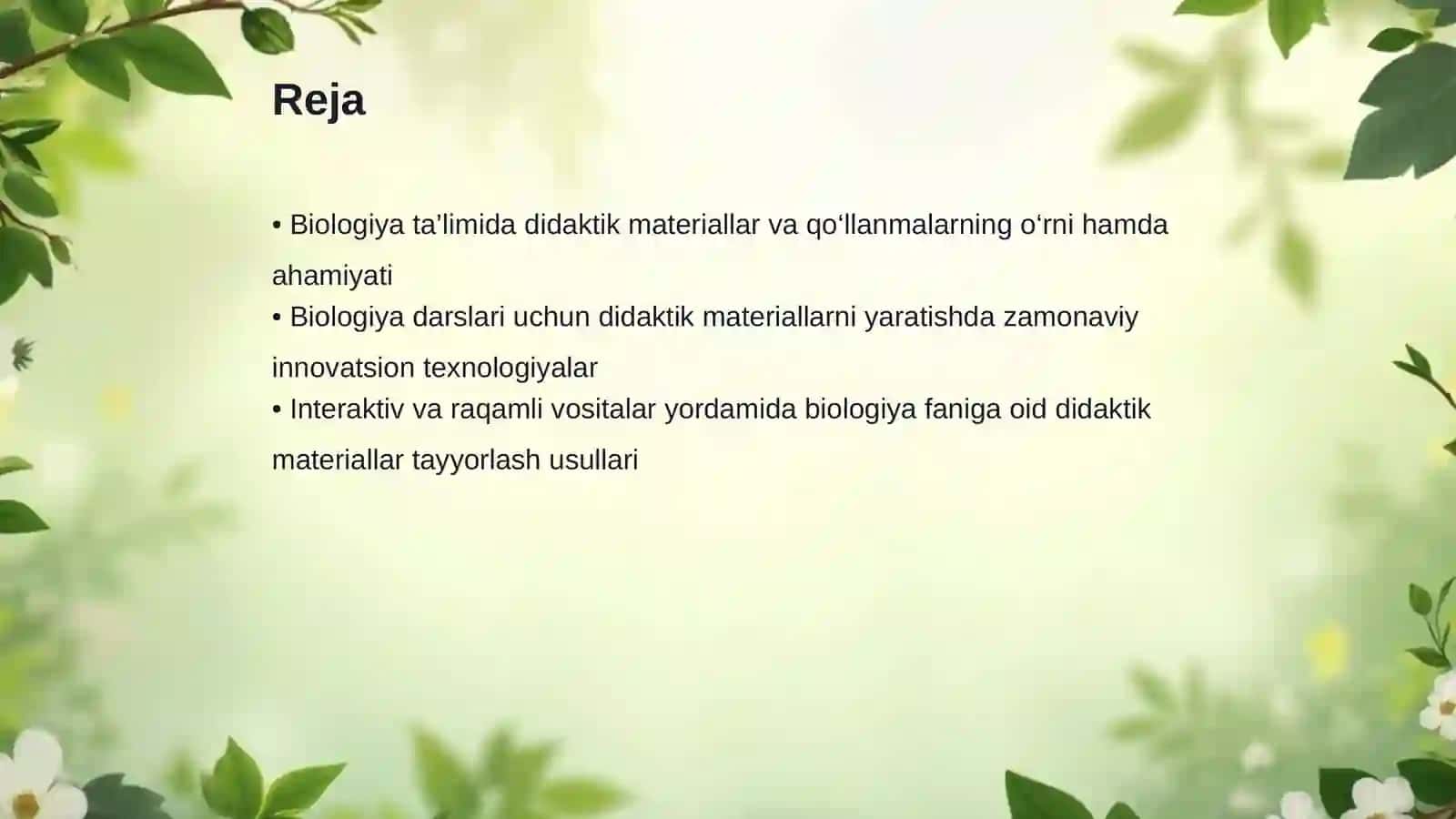 Didaktik materiallar va qo‘llanmalar tayyorlashning innovatsion usullari 2