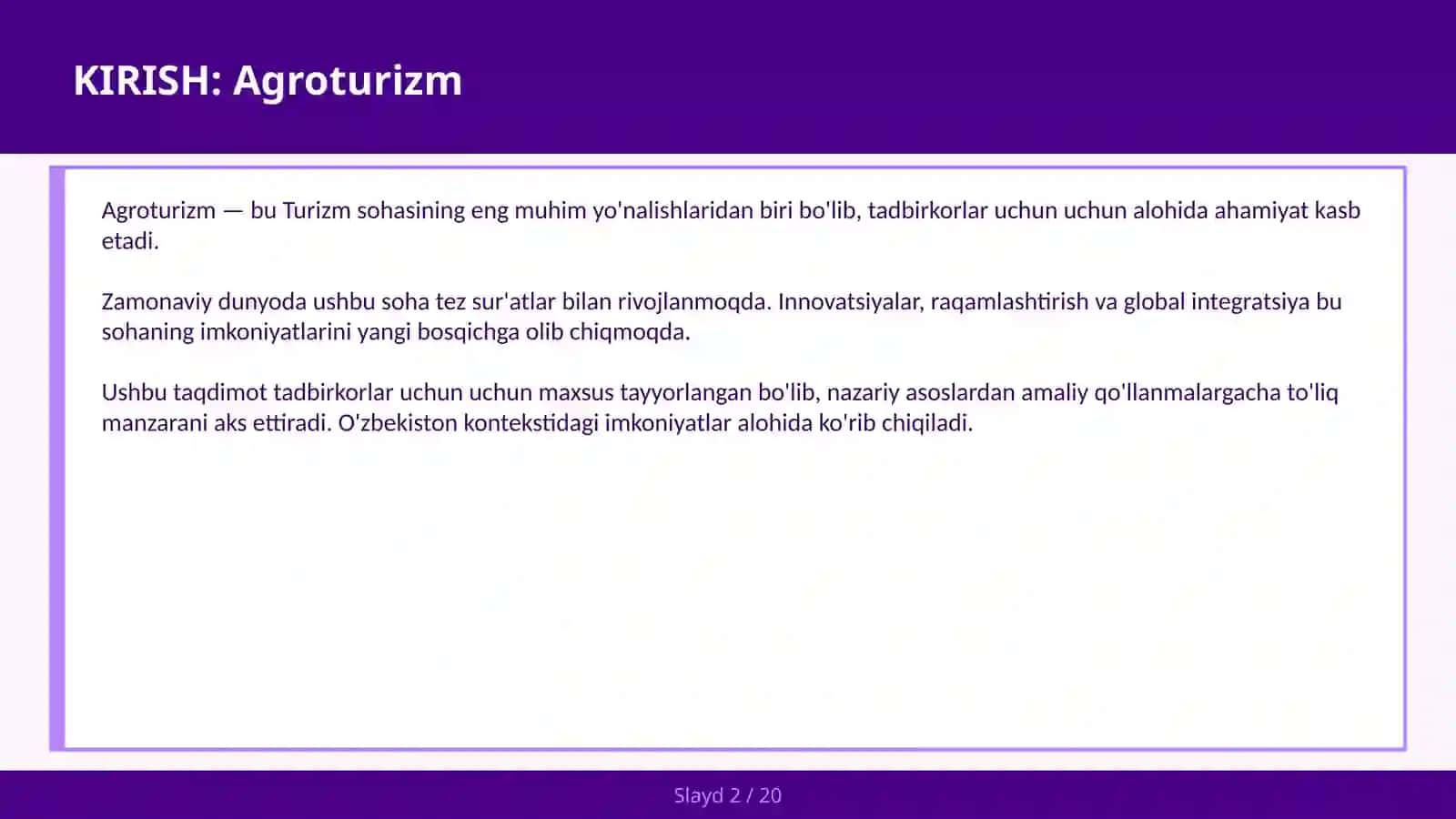 Agroturizm 2