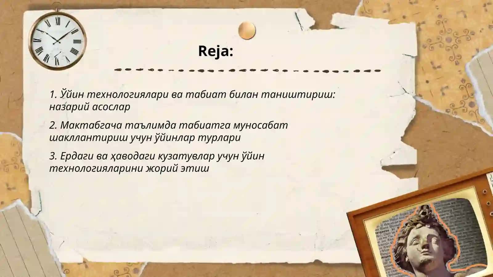 Ўйин технологияларини куллаш оркали табиат билан таништиришнинг моҳияти 2