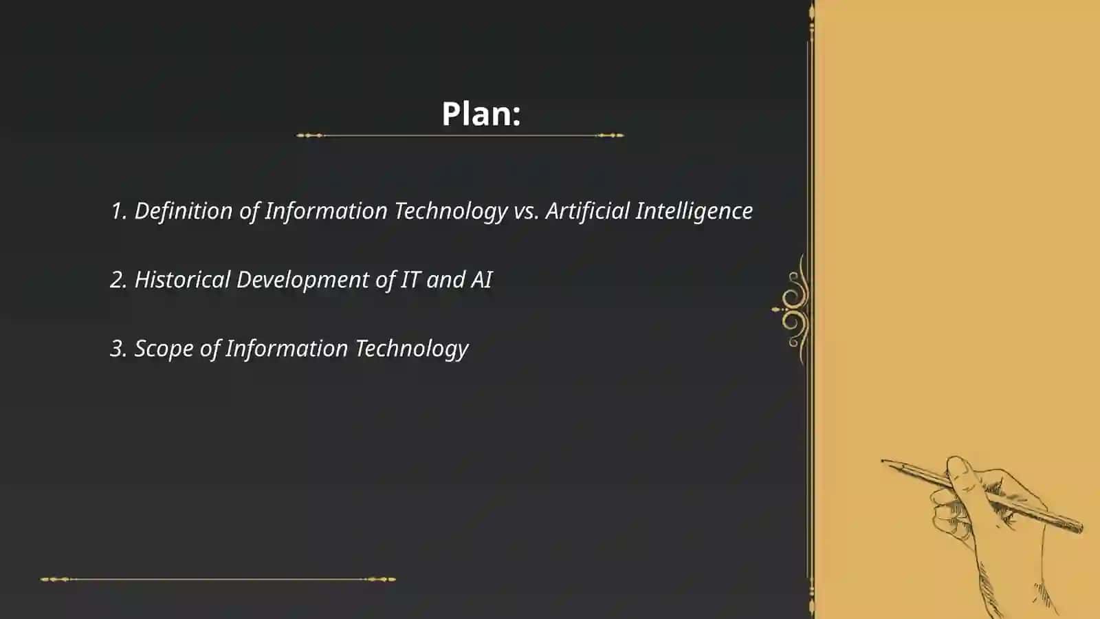 The difference of informative technology and artificial intelligence 2