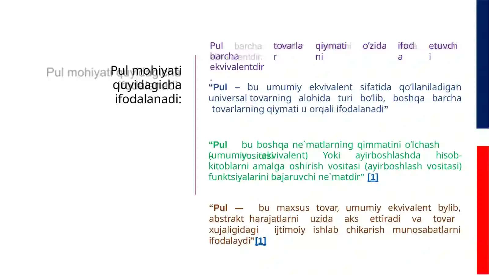 BANKLARNING TASHKIL TOPISHIDA PULNING ZARURLIGI VA FUNKSIYALARI 2