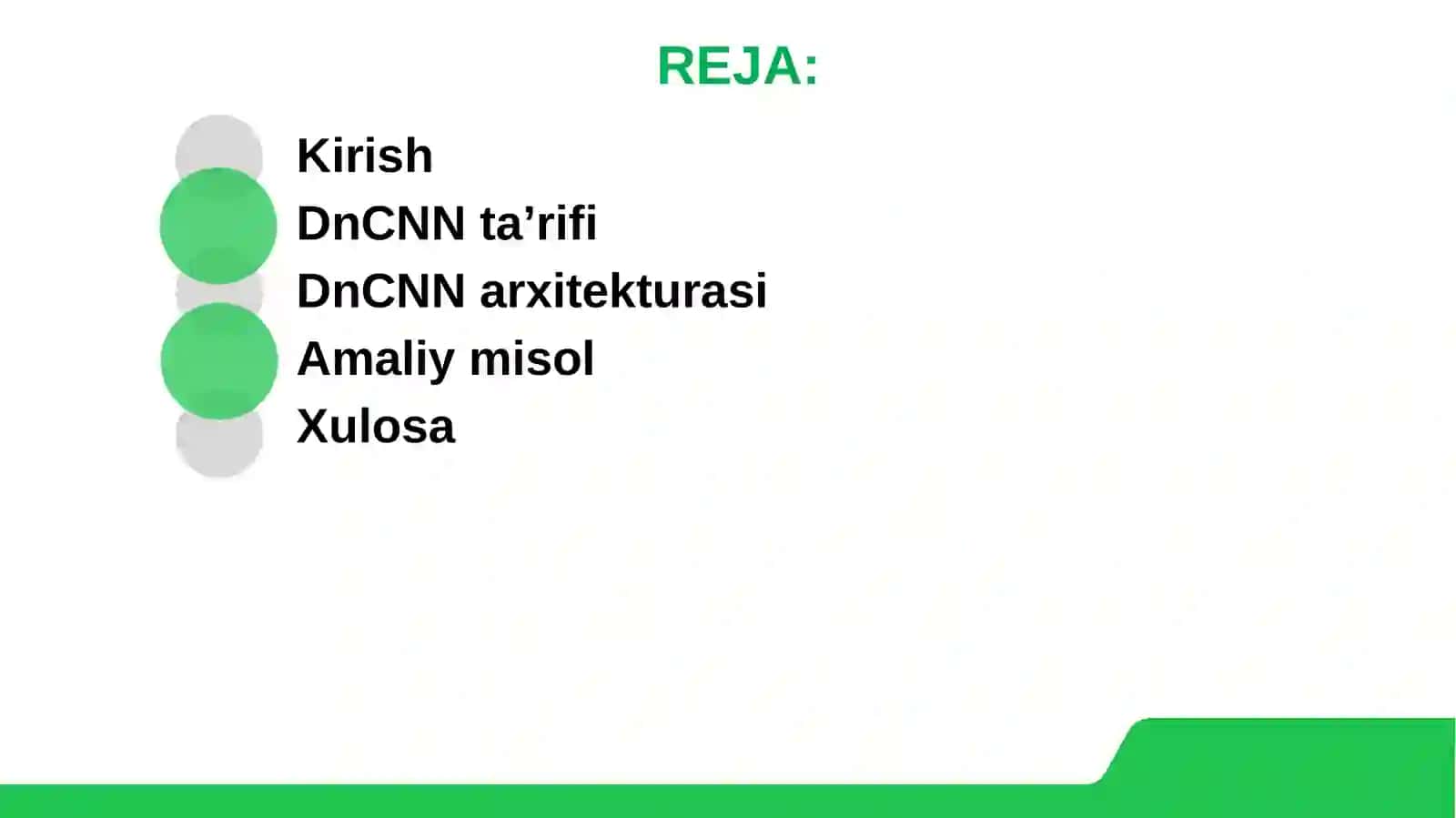 DnCNN taʼrifi 2