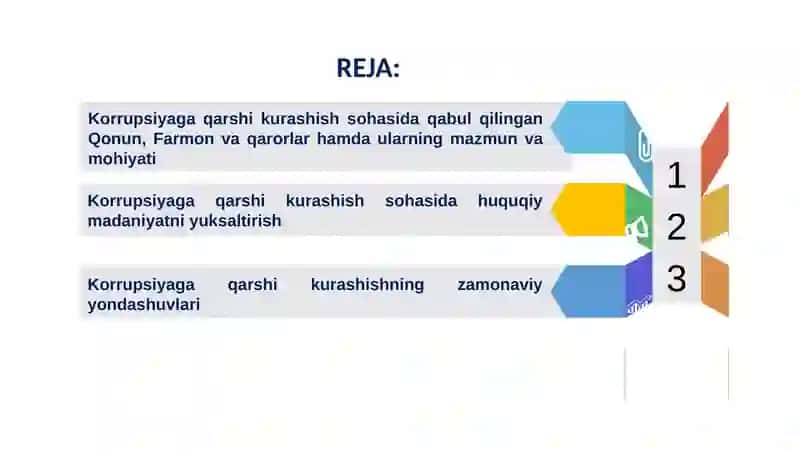 Korrupsiyaga qarshi kurashishning zamonaviy yondashuvlari 2