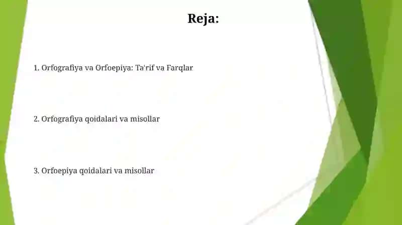 Orfografiya va orfoepiya 2