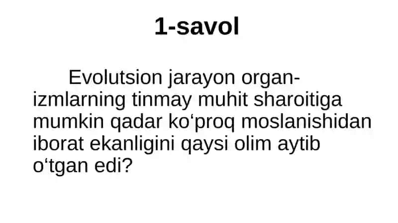 YERDA HAYOTNING  PAYDO BO‘LISHI  HAQIDAGI  NAZARIYALAR 2