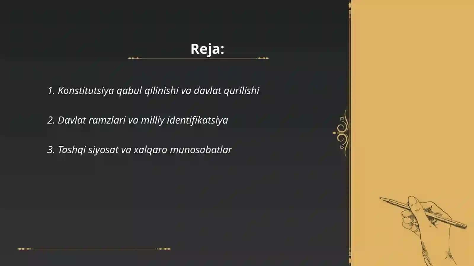 Mustaqilik yilarida ozbekiston 2