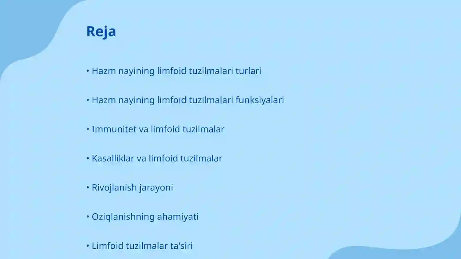 Hazm nayining limfoid tuzilmalari 2