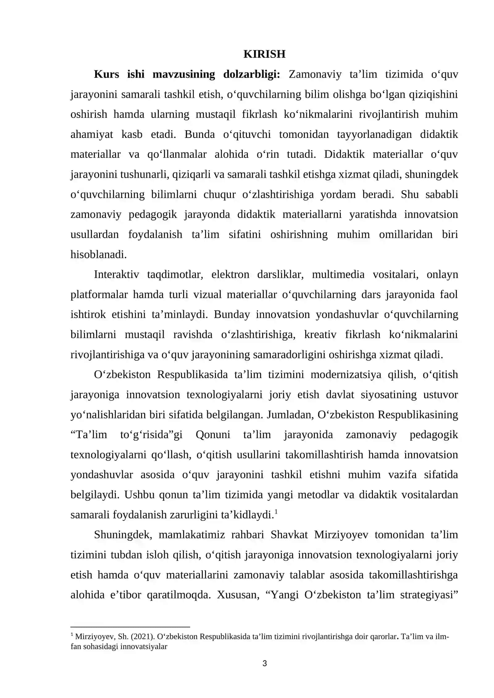 Didaktik materiallar va qo‘llanmalar tayyorlashning innovatsion usullari 2