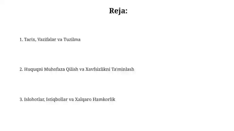 Tarix va rivojlanish 2