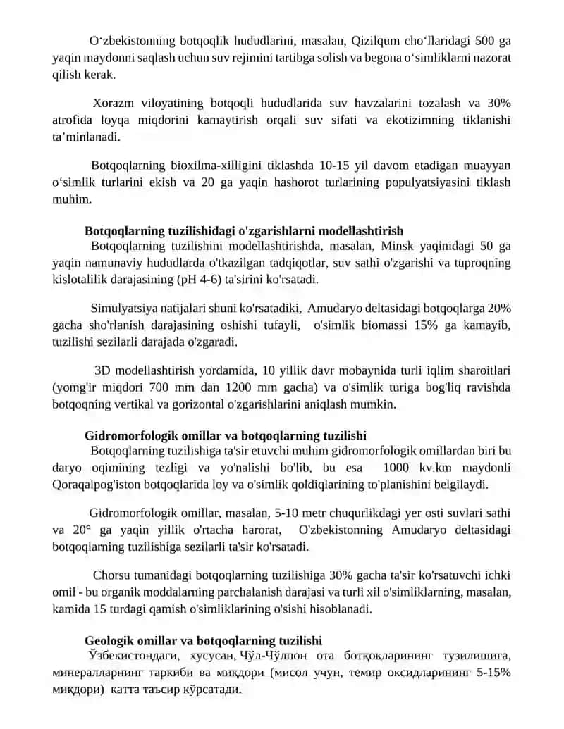 Bòg'imlarning tuzilishiga tashqi va ichki faktorlarni ta'siri 2