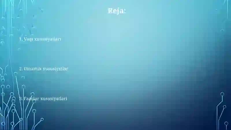 Sifat to'garaklari 2
